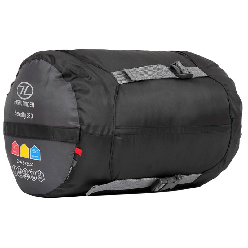 Highlander Serenity 350 Mummy Sleeping Bag-4