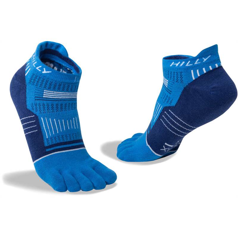 Hilly Unisex Toes Minimum Cushioning Running Socklets-2