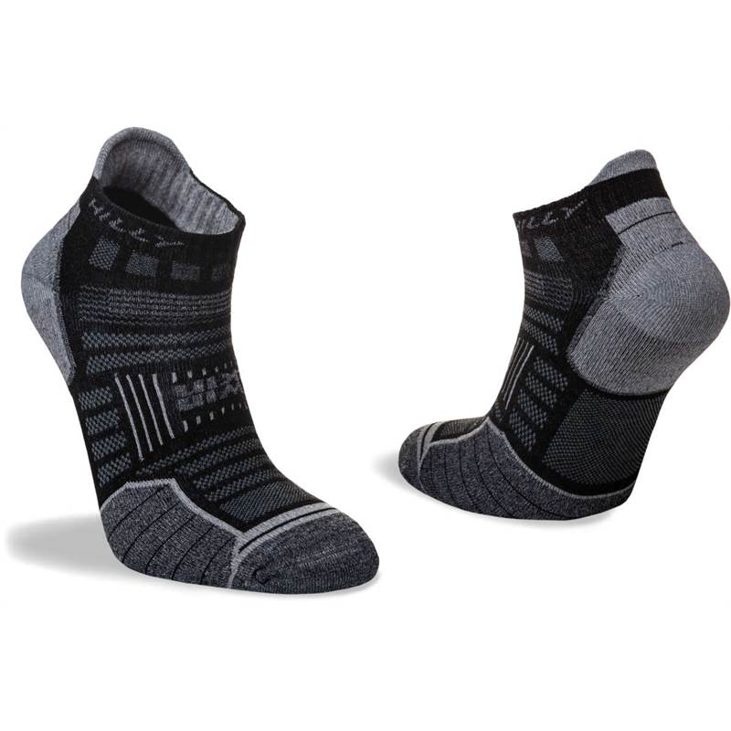 Hilly Unisex Twin Skin Minimum Cushioning Running Socklets-4
