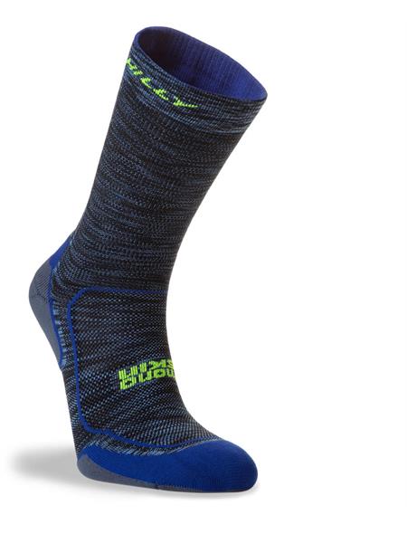 Hilly Unisex Active Minimum Cushioning Crew Running Socks