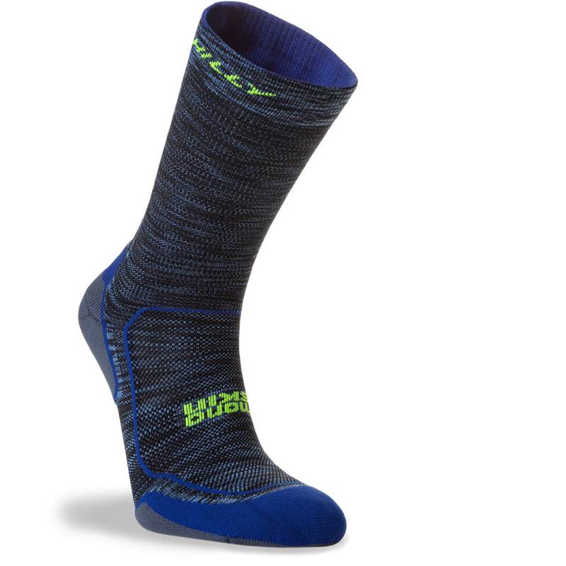 Hilly Unisex Active Minimum Cushioning Crew Running Socks-1