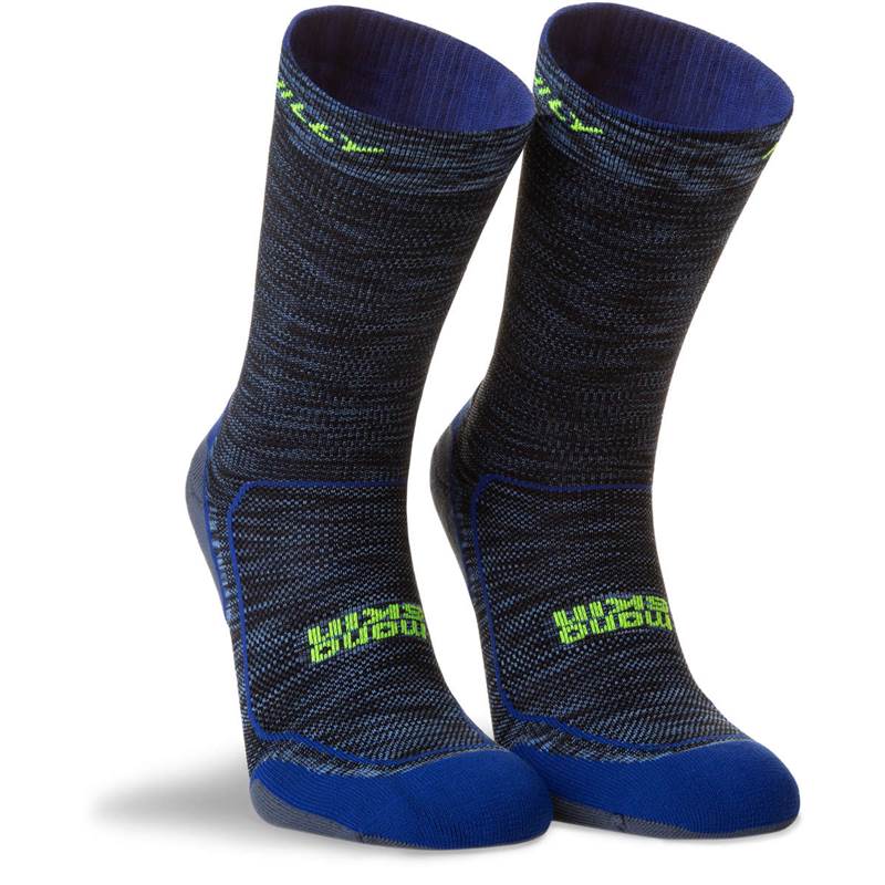 Hilly Unisex Active Minimum Cushioning Crew Running Socks-2
