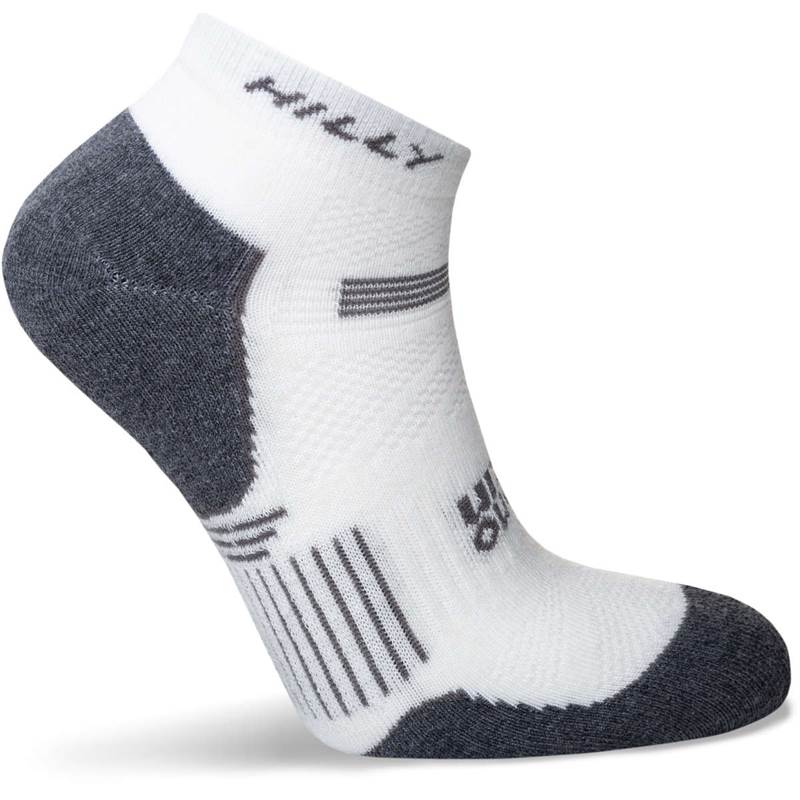 Hilly Unisex Supreme Medium Cushioning Quarter Running Socks-5