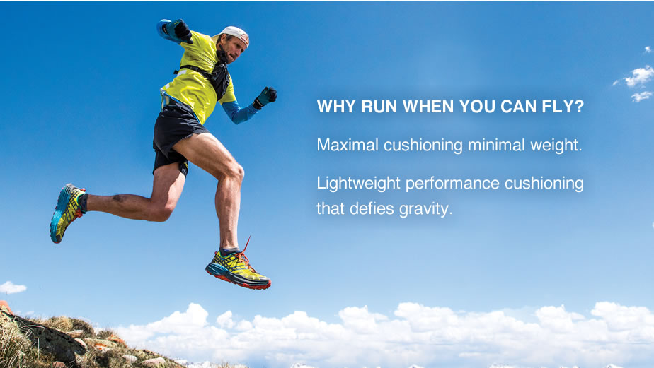 Why run when you can fly