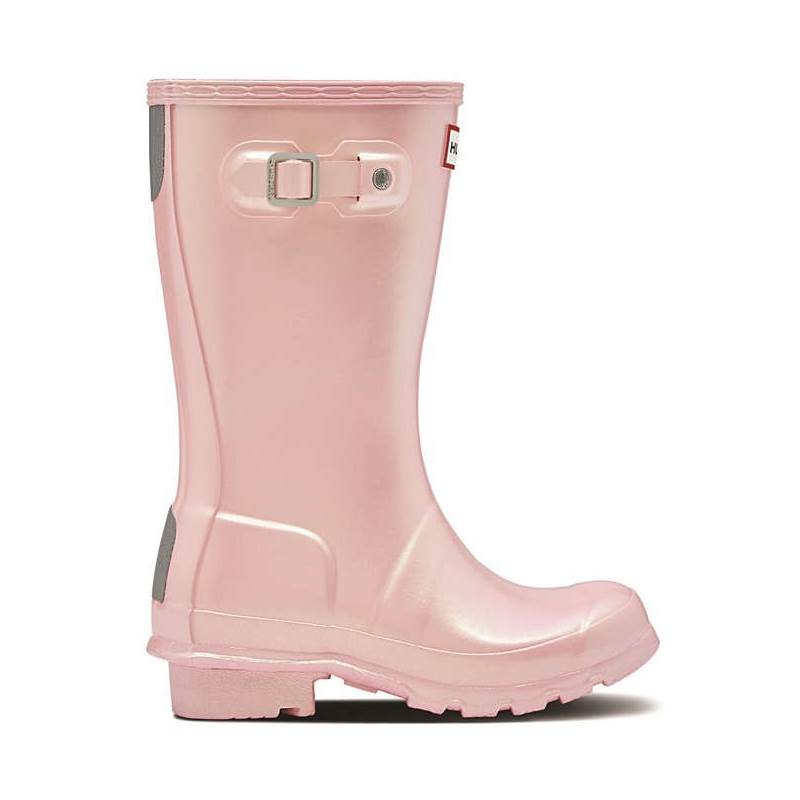 Hunter Kids Original Nebula Pearlised Wellington Boots-2