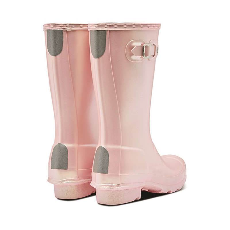 Hunter Kids Original Nebula Pearlised Wellington Boots-3
