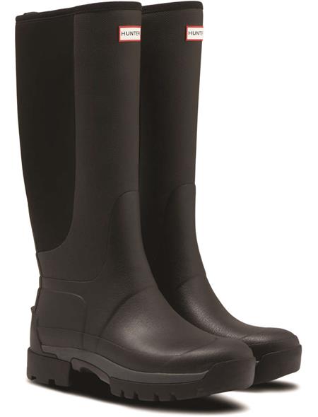 Hunter Mens Balmoral Hybrid Tall Wellington Boots.