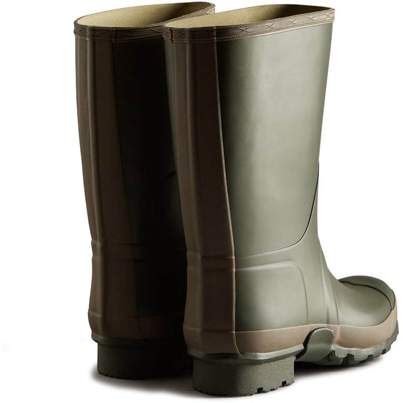 Hunter Mens Gardener Short Wellington Boots-3