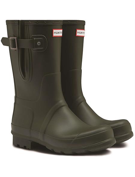 Hunter Mens Original Adjustable Short Wellington Boots