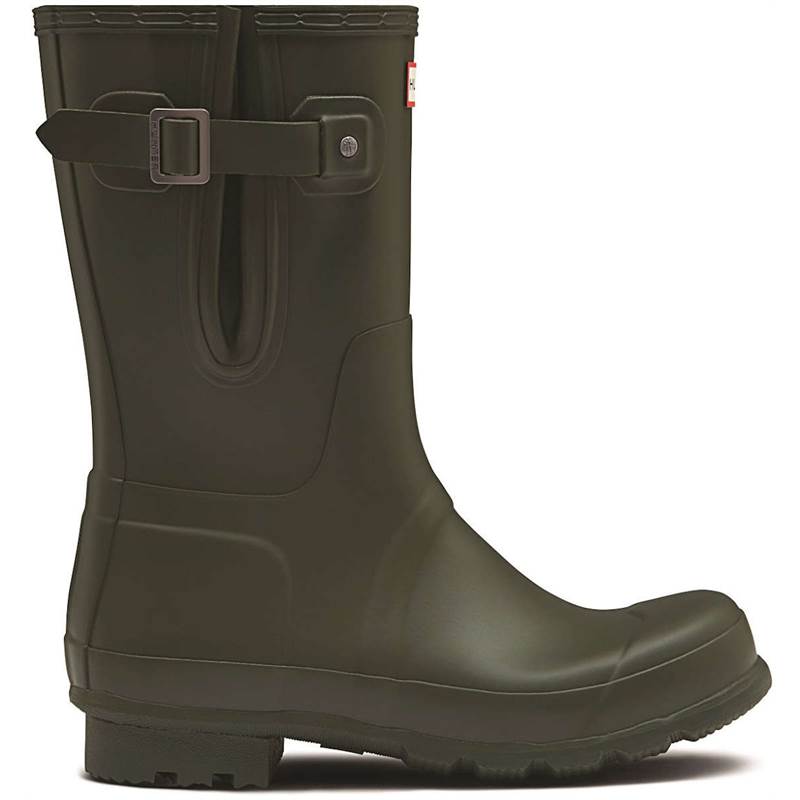 Hunter Mens Original Adjustable Short Wellington Boots-2