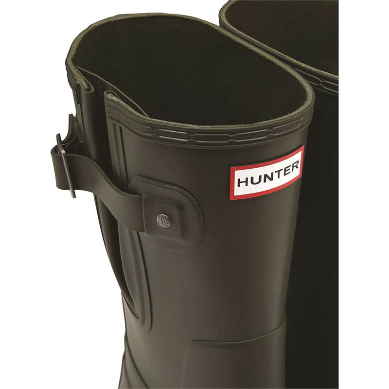 Hunter Mens Original Adjustable Short Wellington Boots-3
