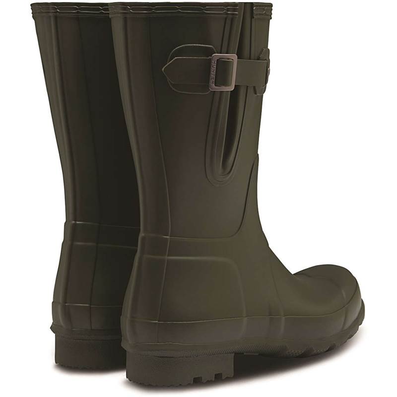 Hunter Mens Original Adjustable Short Wellington Boots-4