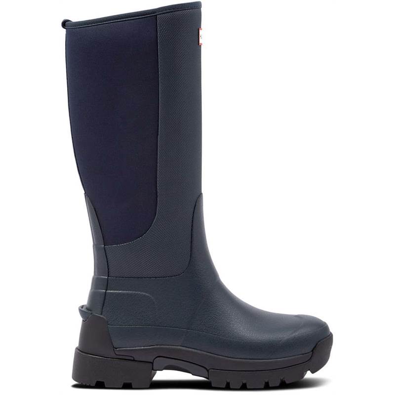 Hunter Womens Balmoral Hybrid Tall Wellington Boots.-2