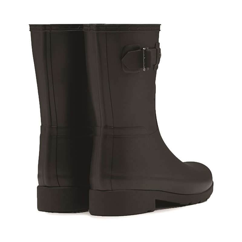 Hunter Womens Refined Slim Fit Short Wellington Boots-2