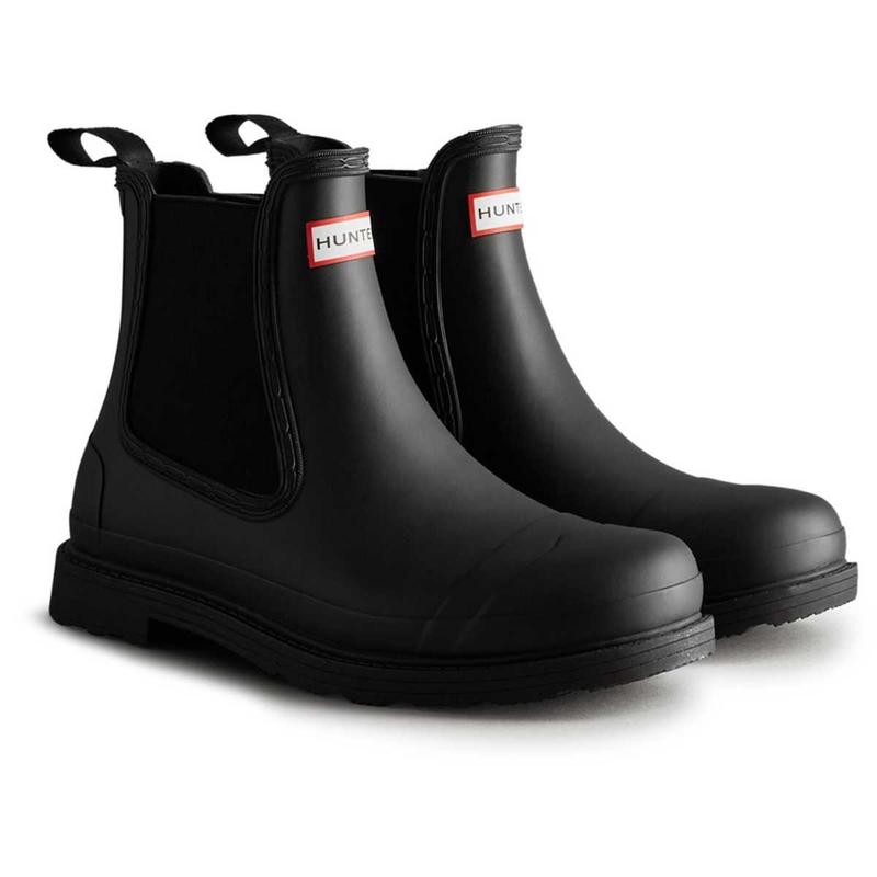 Hunter Mens Commando Chelsea Boots-2