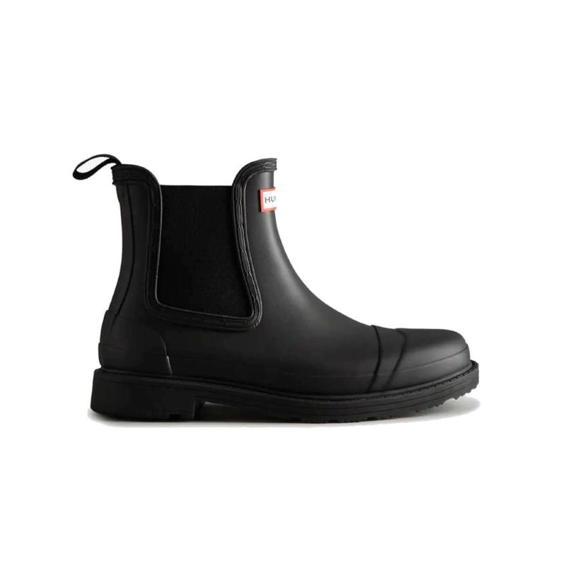 Hunter Womens Commando Chelsea Boots-4