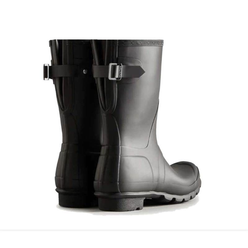 Hunter Womens Short Back Adjustable Wellington Boots-3