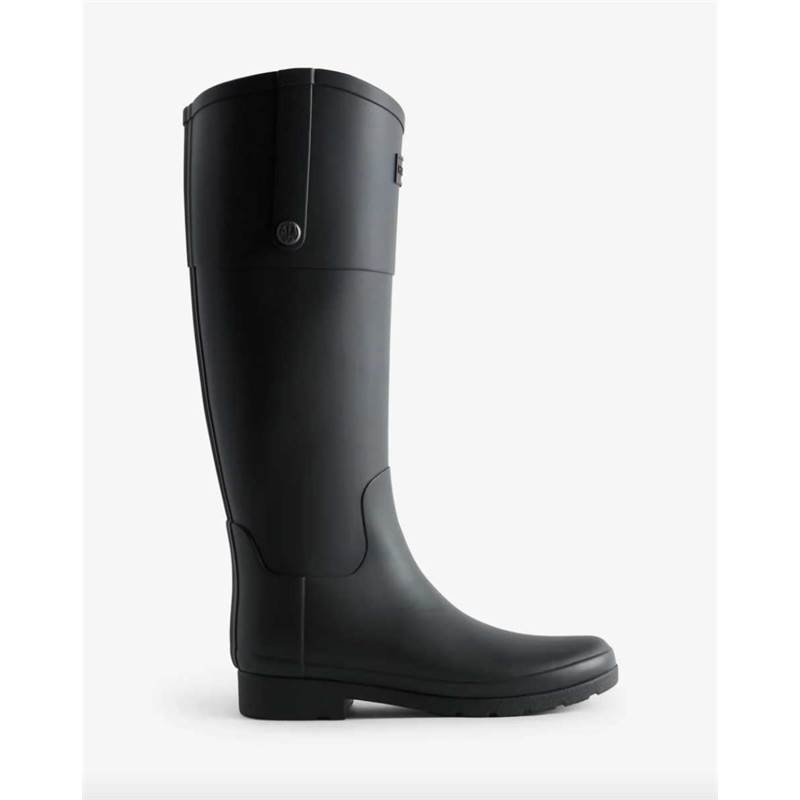 Hunter Womens Refined Riding Matte Tall Wellington Boots-2