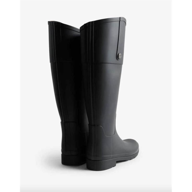 Hunter Womens Refined Riding Matte Tall Wellington Boots-3