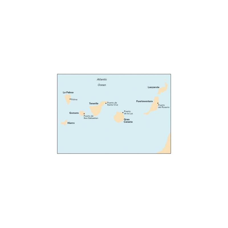 Imray-Iolaire E Series Charts For The Atlantic Islands-4