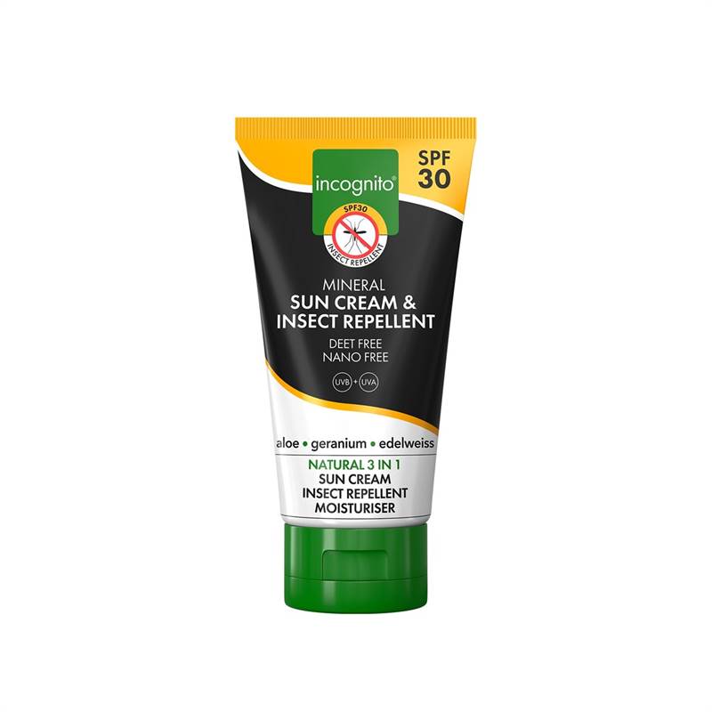 Incognito SPF30 Sun Cream Insect Repellent-1