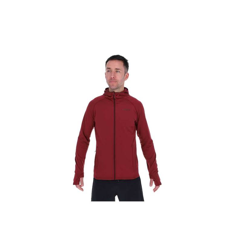 Inov8 Mens Venture Lite Full-Zip Midlayer Hoodie-5