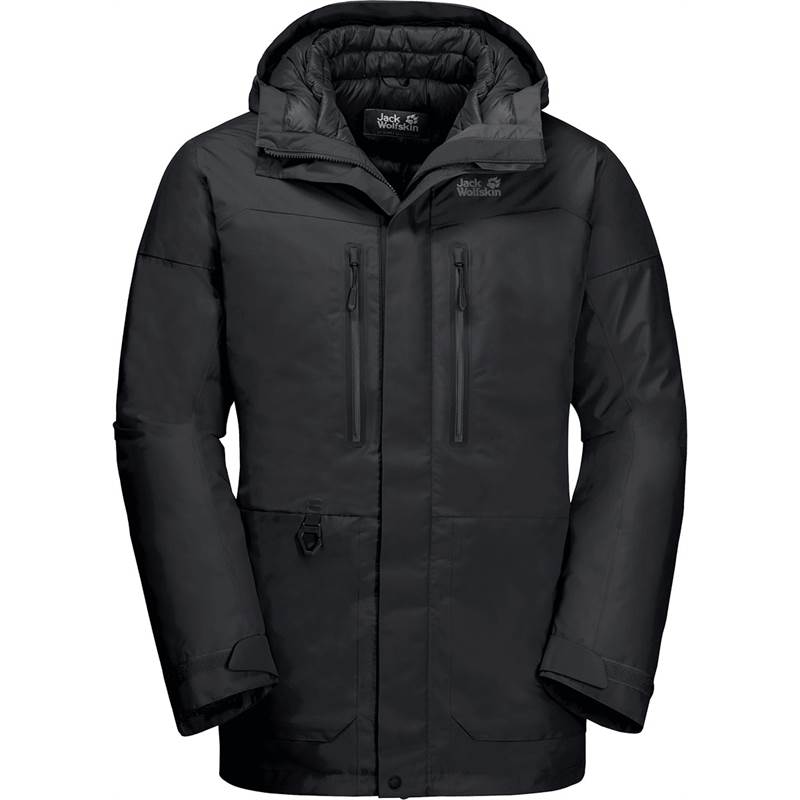 Jack Wolfskin Mens North Ice Waterproof Parka-1