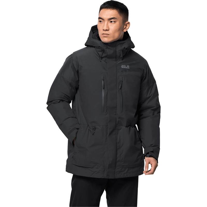 Jack Wolfskin Mens North Ice Waterproof Parka-2