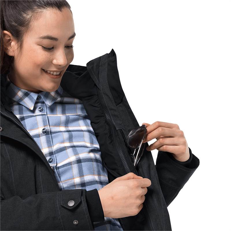 Jack Wolfskin Womens Golden Peak 3-in-1 Waterproof Coat-5