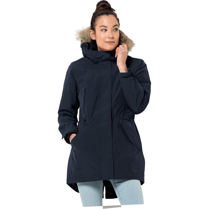 Jack Wolfskin Womens Wildwood Waterproof Parka-2