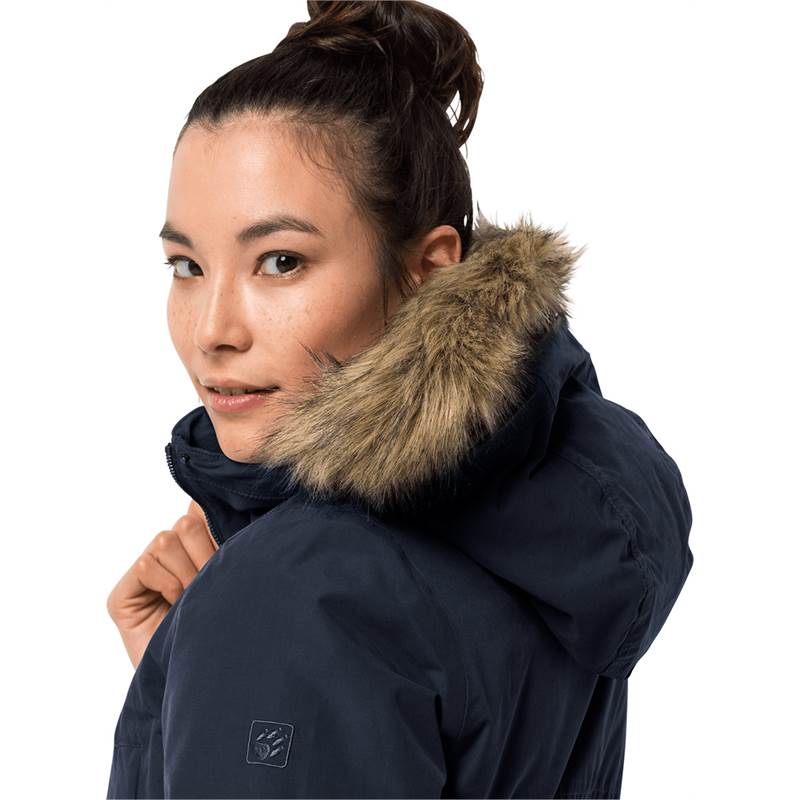 Jack Wolfskin Womens Wildwood Waterproof Parka-4