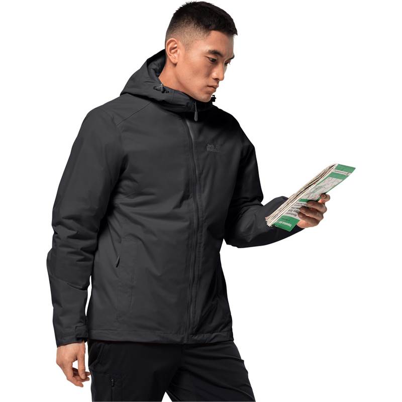 Jack Wolfskin Mens Frosty Morning Waterproof Jacket-2