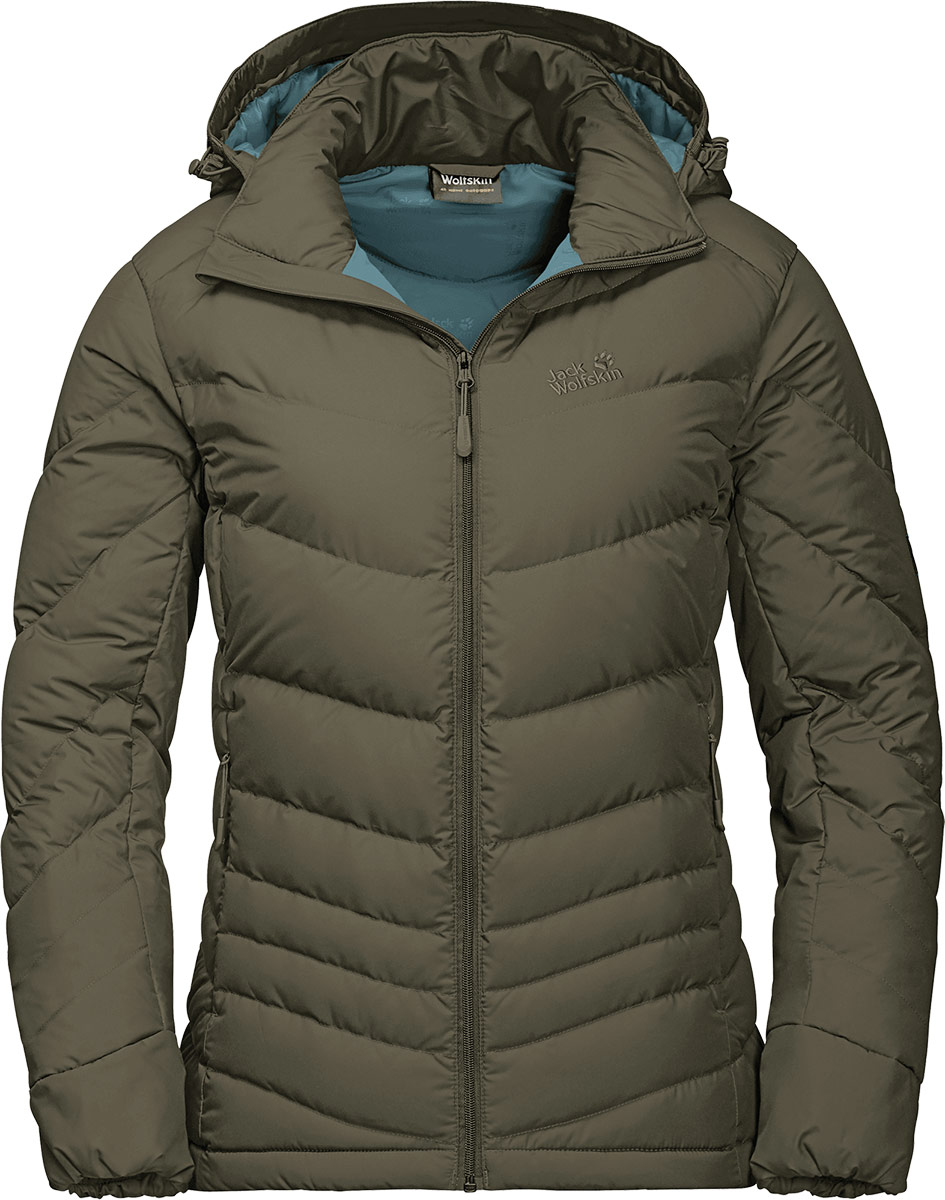 Пуховики виды. Куртка Jack Wolfskin 1202901-2501 Selenium Bay, р-р m, пуховая женская. Виды пуховиков.