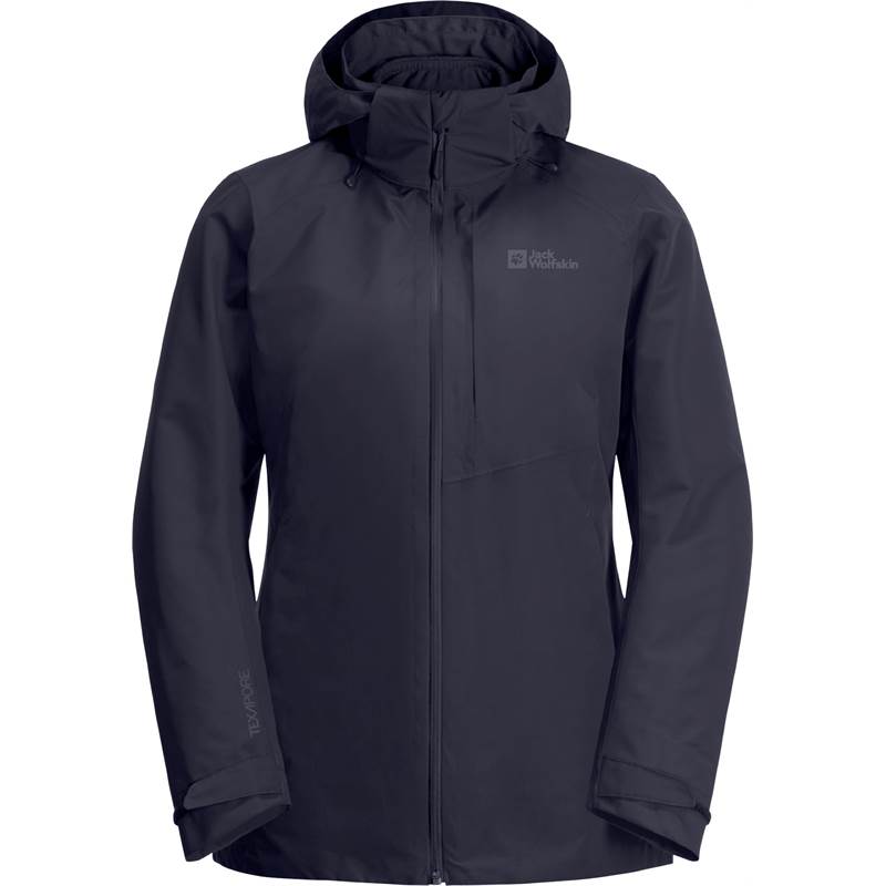 Jack Wolfskin Womens Bergland 3in1 Jacket-1
