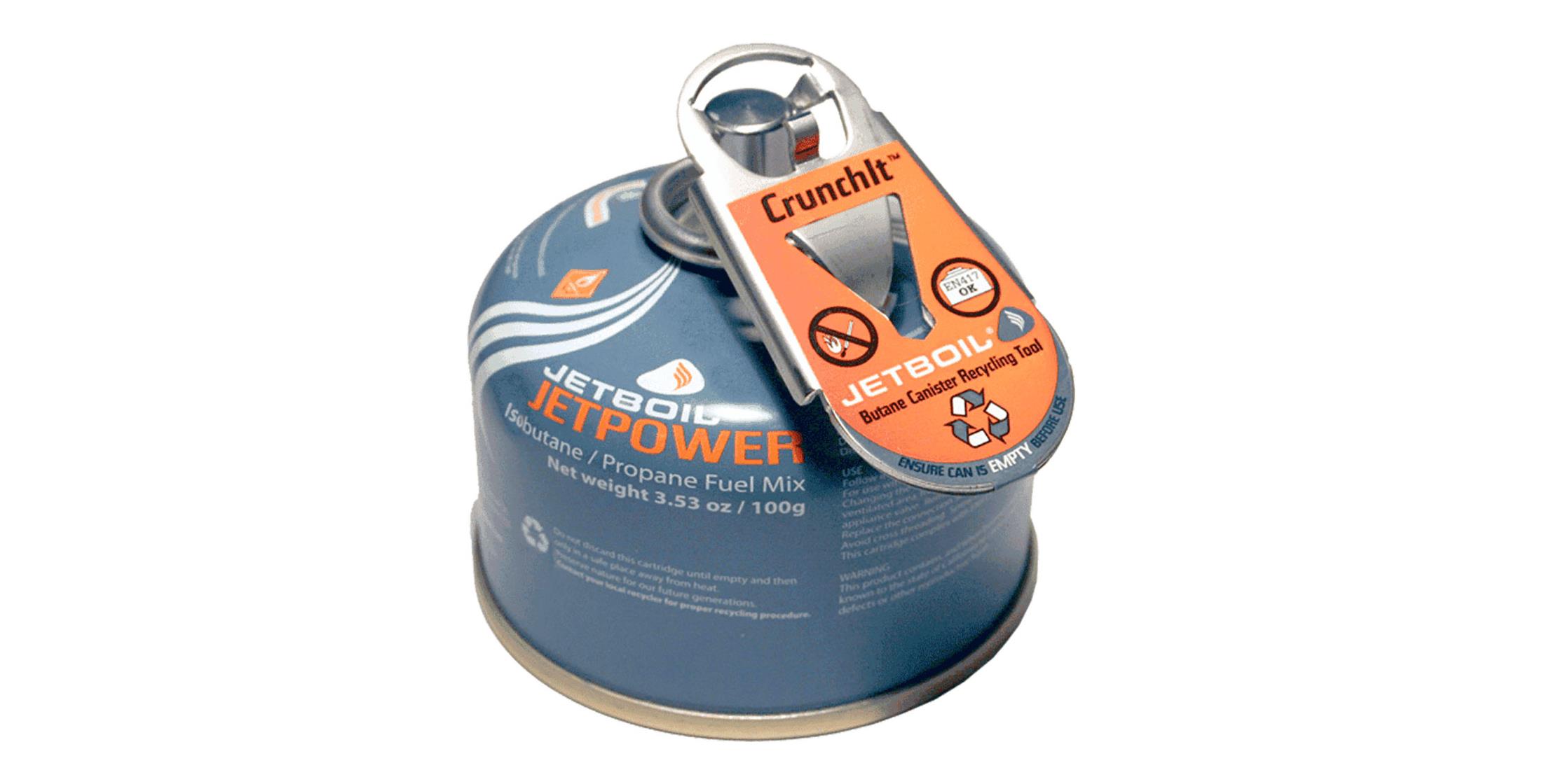 Jetboil Crunchit Fuel Canister Recycling Tool