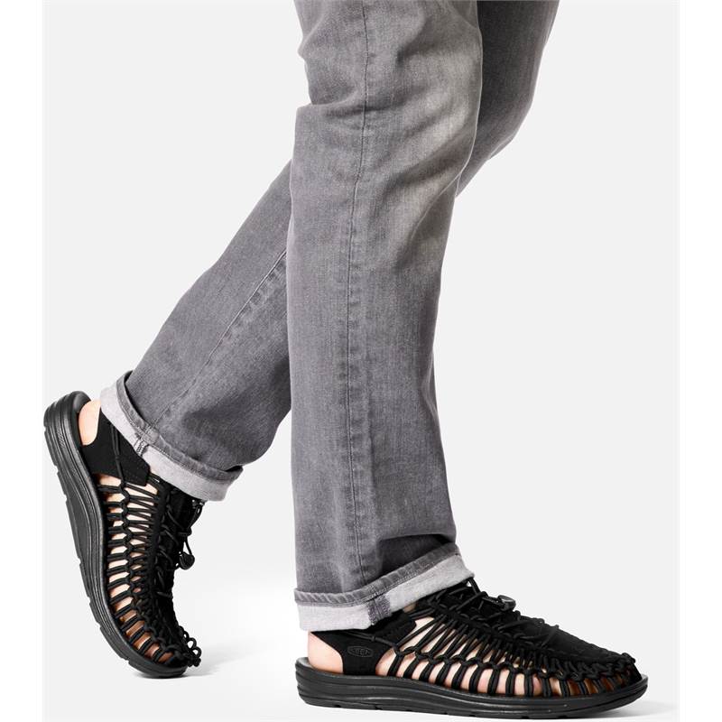 KEEN Mens Uneek Monochrome Sandals-3