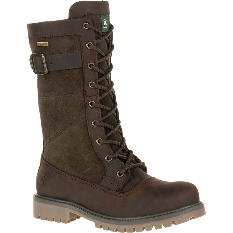 kamik rogue zip waterproof leather boot