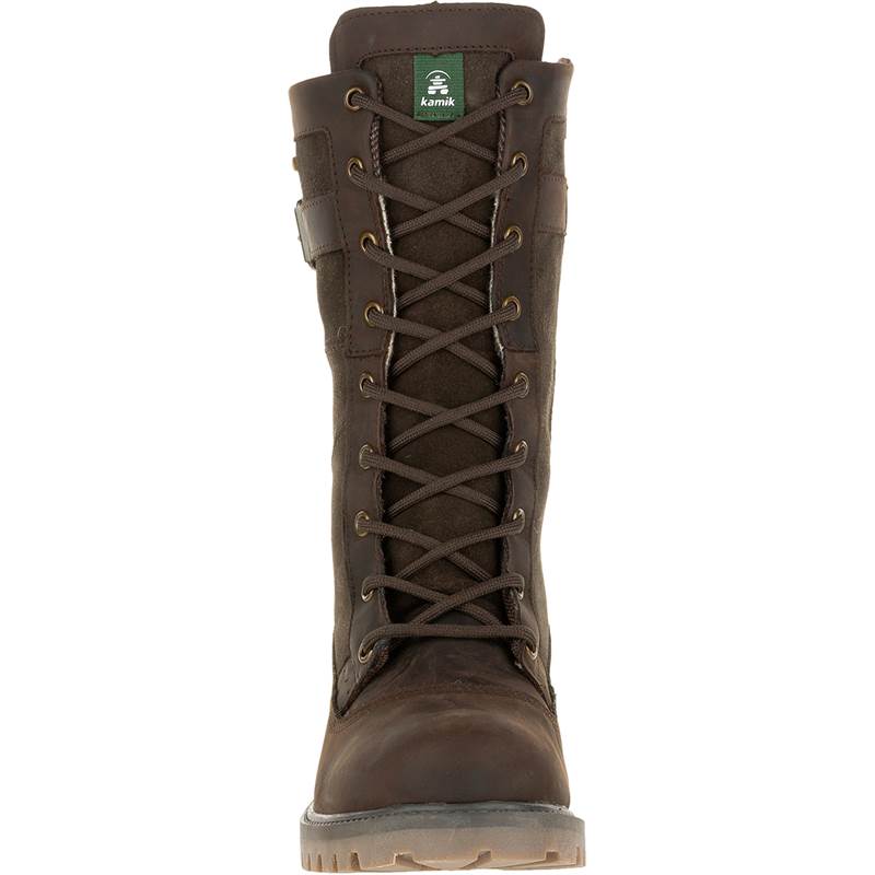 kamik rogue zip waterproof leather boot