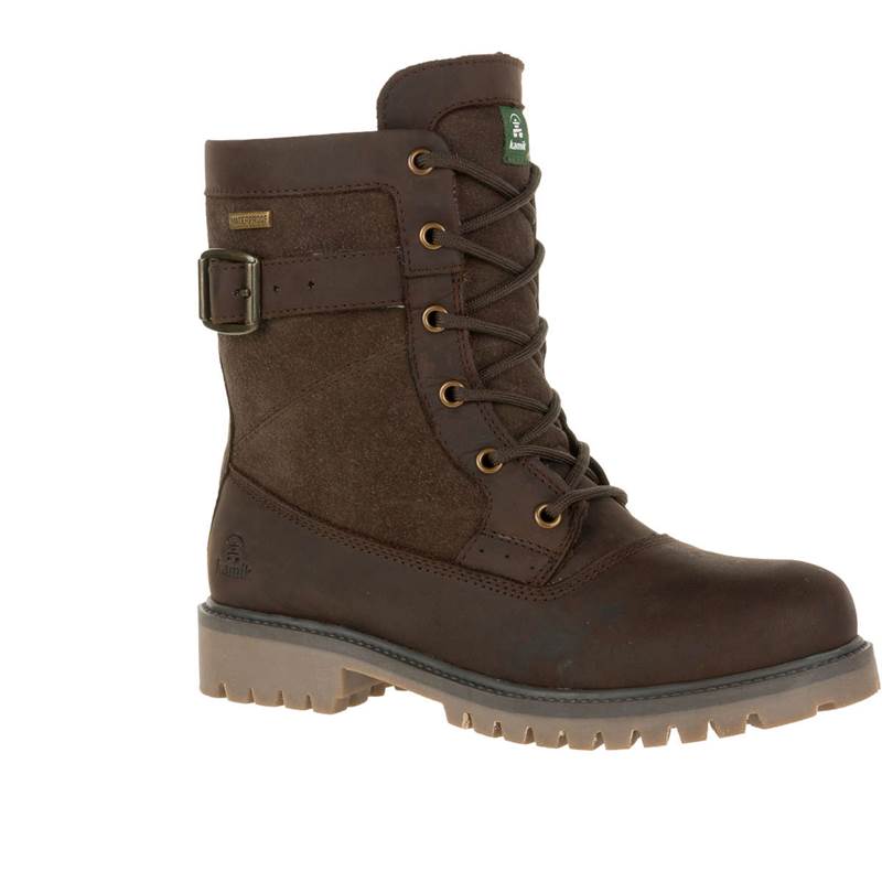 Kamik Rogue Mid Womens Waterproof Leather Upper Boots-2
