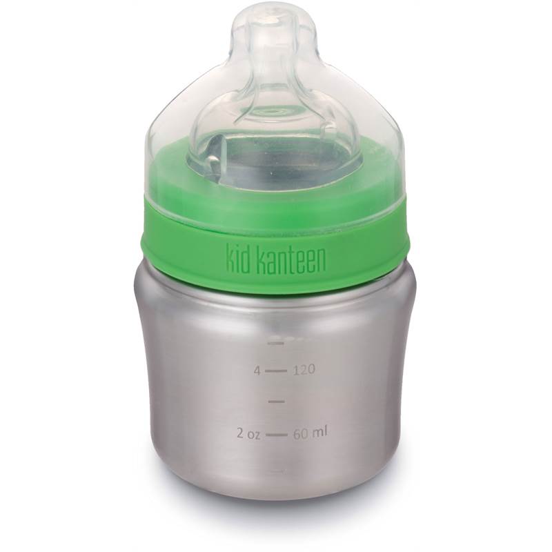 Klean Kanteen 148ml Baby Bottle with Slow Flow Nipple-1