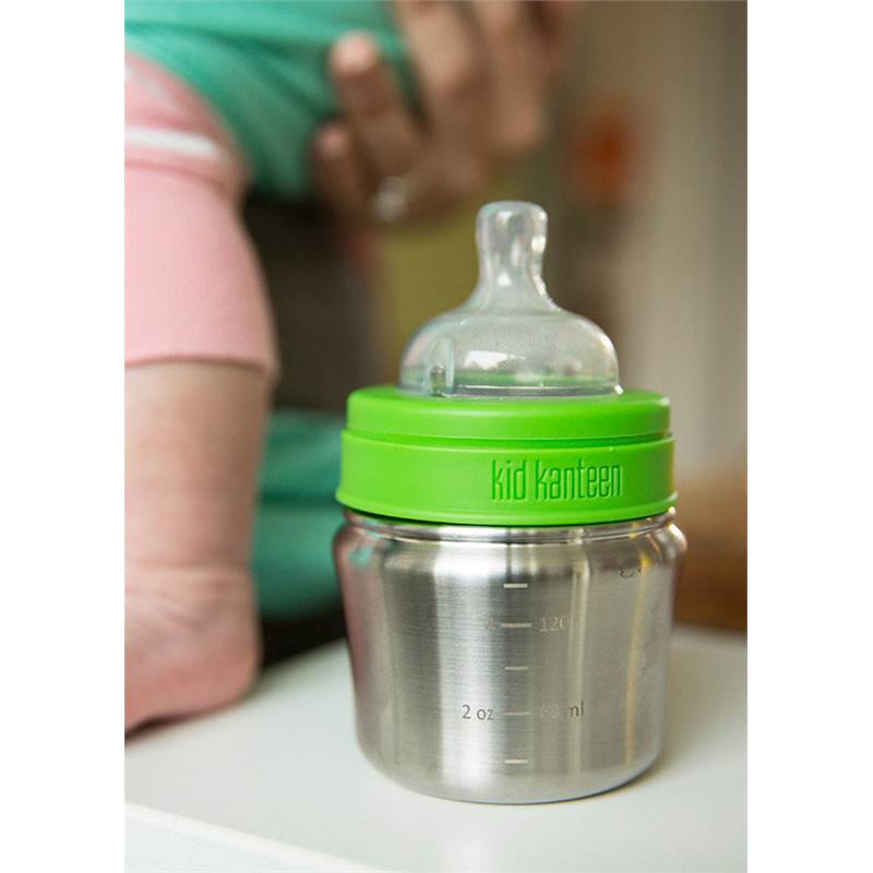 Klean Kanteen 148ml Baby Bottle with Slow Flow Nipple-3