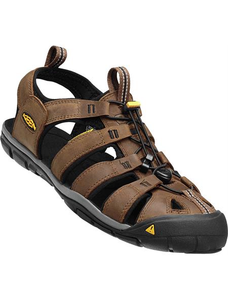 KEEN Mens Clearwater CNX Leather Sandals