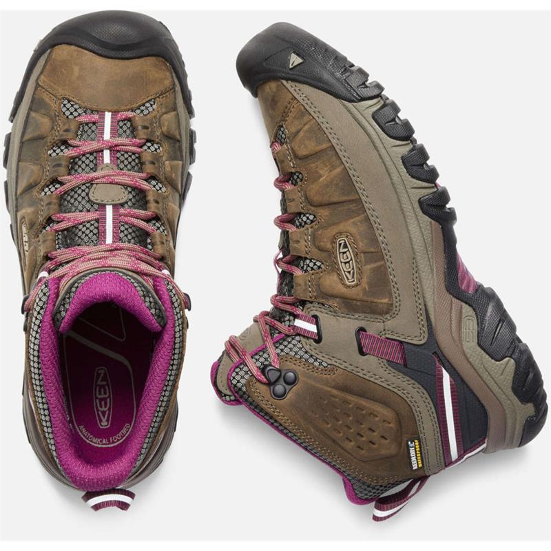 KEEN Targhee III Mid Waterproof Womens Hiking Boots-2