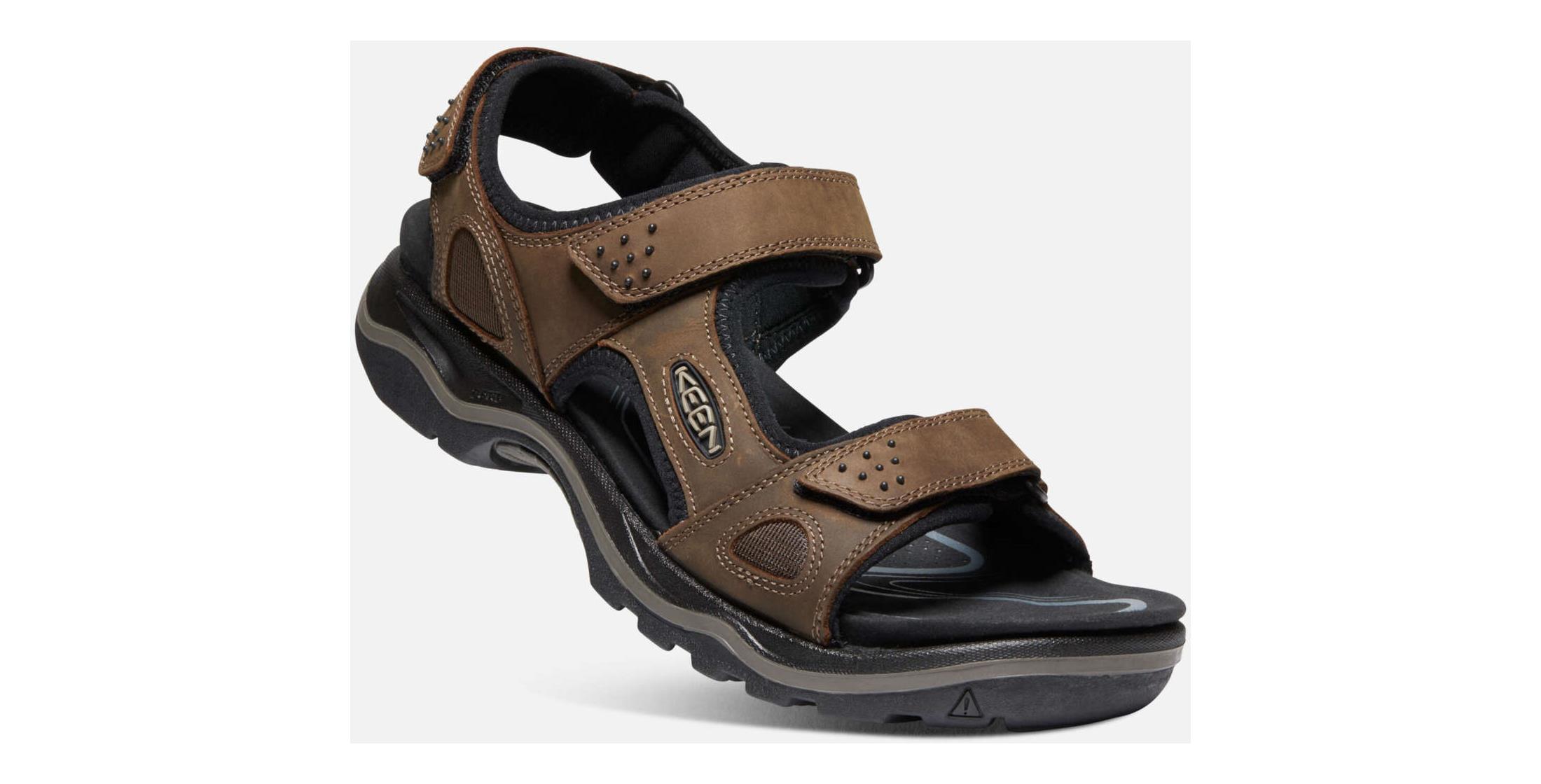 Keen Rialto II 3Point Mens Leather Hiking Sandals