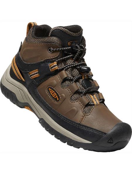 KEEN Kids Targhee Mid Waterproof Hiking Boots