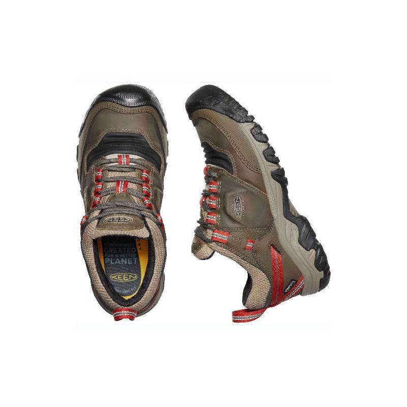 KEEN Mens Ridge Flex Waterproof Shoes-3