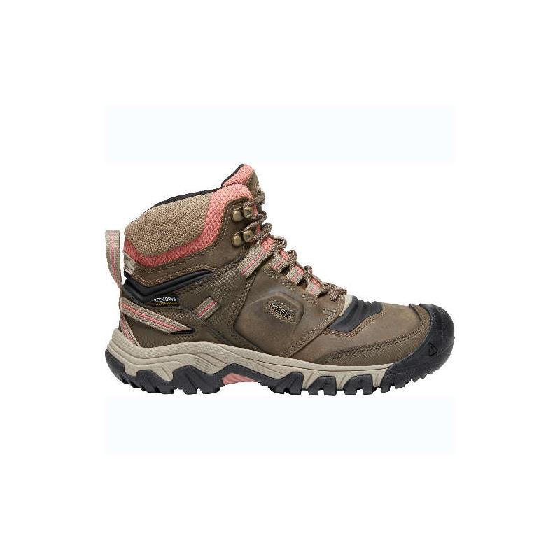 KEEN Womens Ridge Flex Mid Waterproof Hiking Boots-3