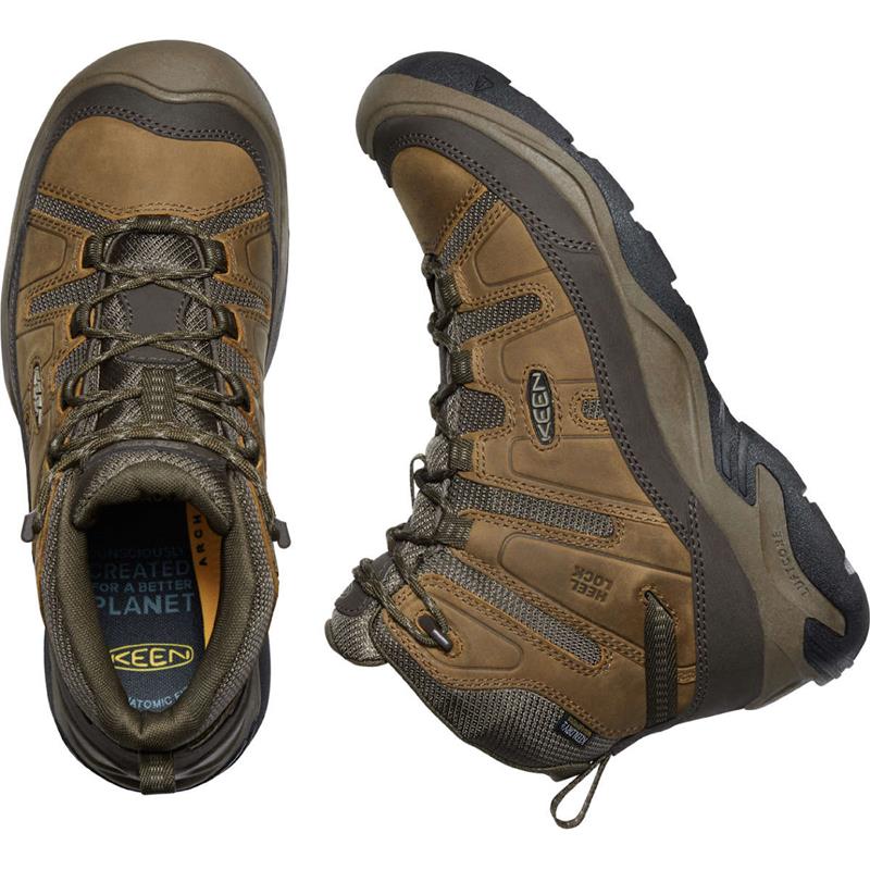 KEEN Mens Circadia Mid Waterproof Boots