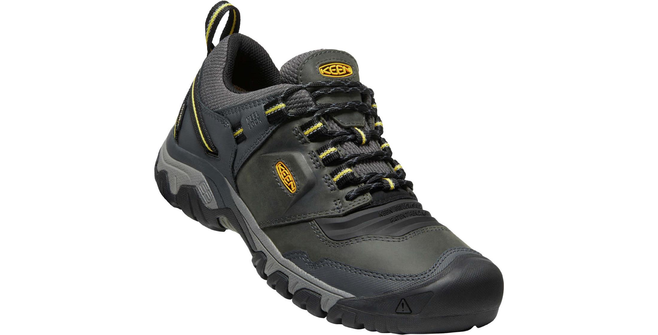 KEEN Mens Ridge Flex Waterproof Hiking Shoes