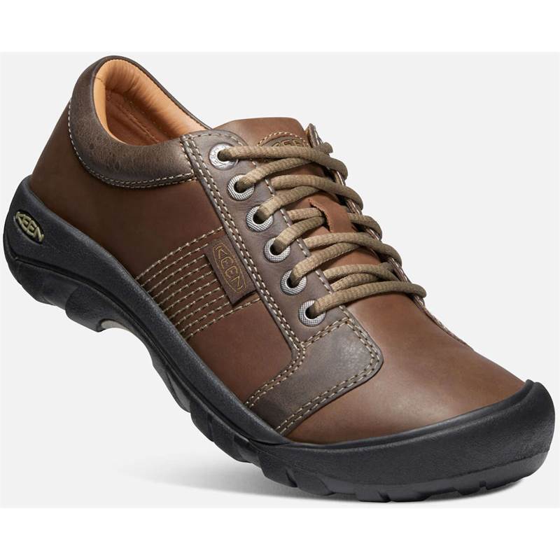 KEEN Mens Austin Leather Shoes-1